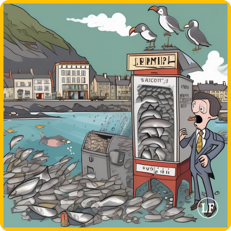Fish Smoker Donates Business to Invisible Friends