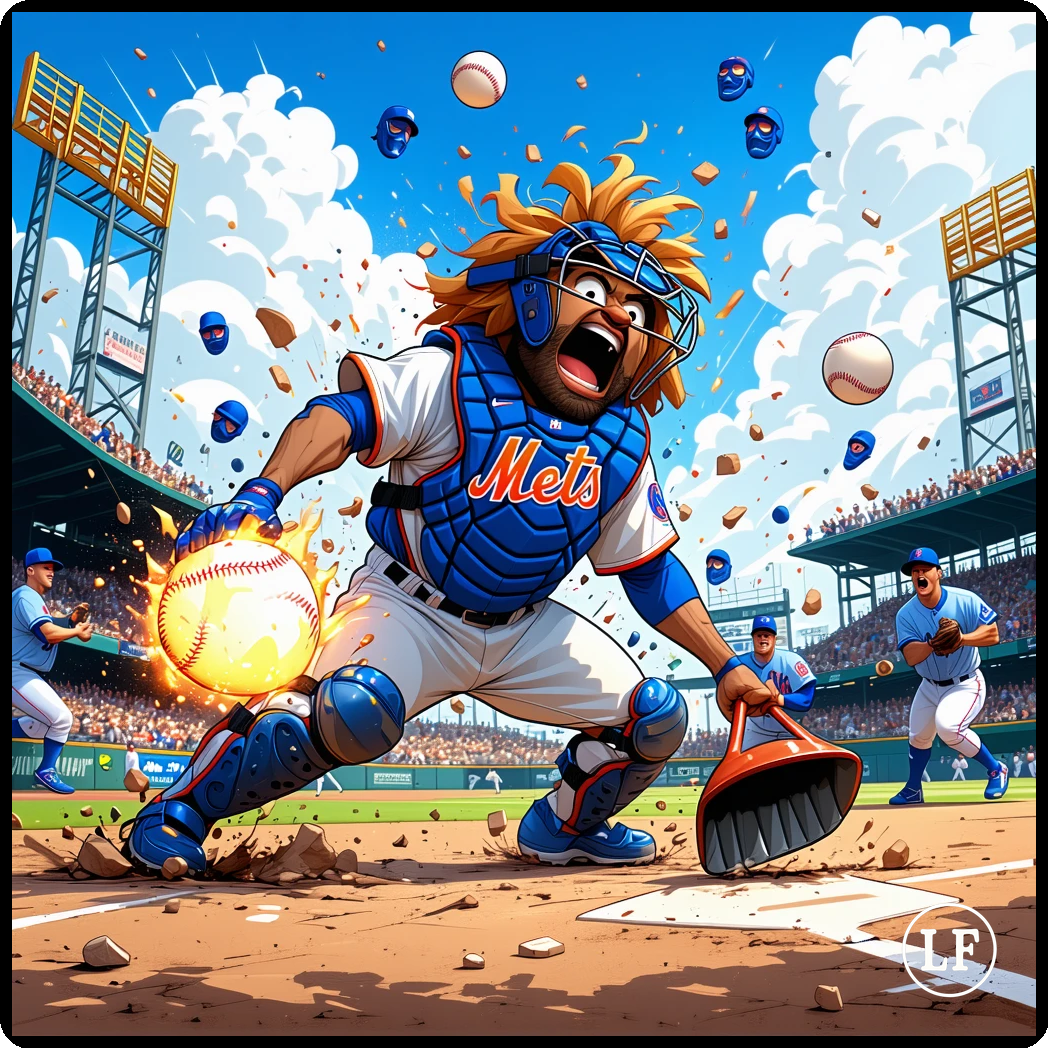 Luis Torrens Forgets Mask, Accidentally Runs Mets Out of Runs