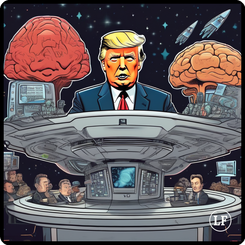 Musk Aborts Friendship with Trump's Brain