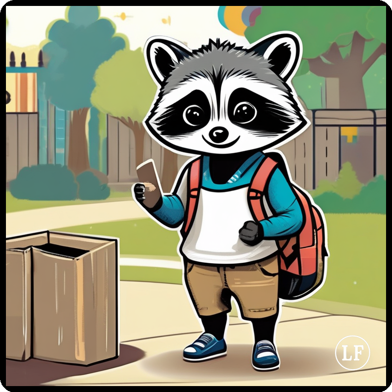 Raccoon Toddler Demands Playdate, Will Not Accept No For an Answer