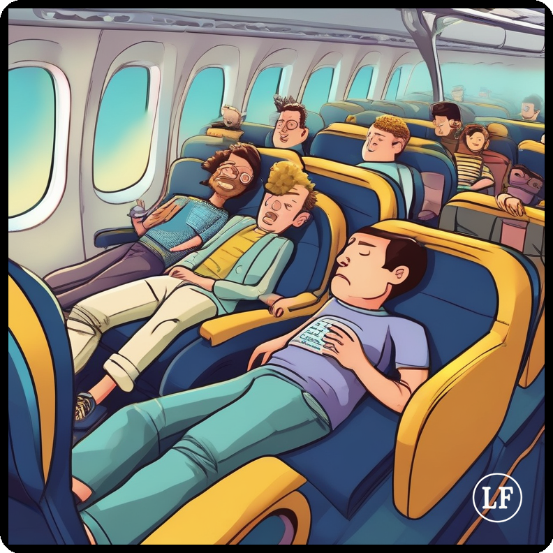 Ryanair Passenger Sleeps Upright, Miraculously Survives