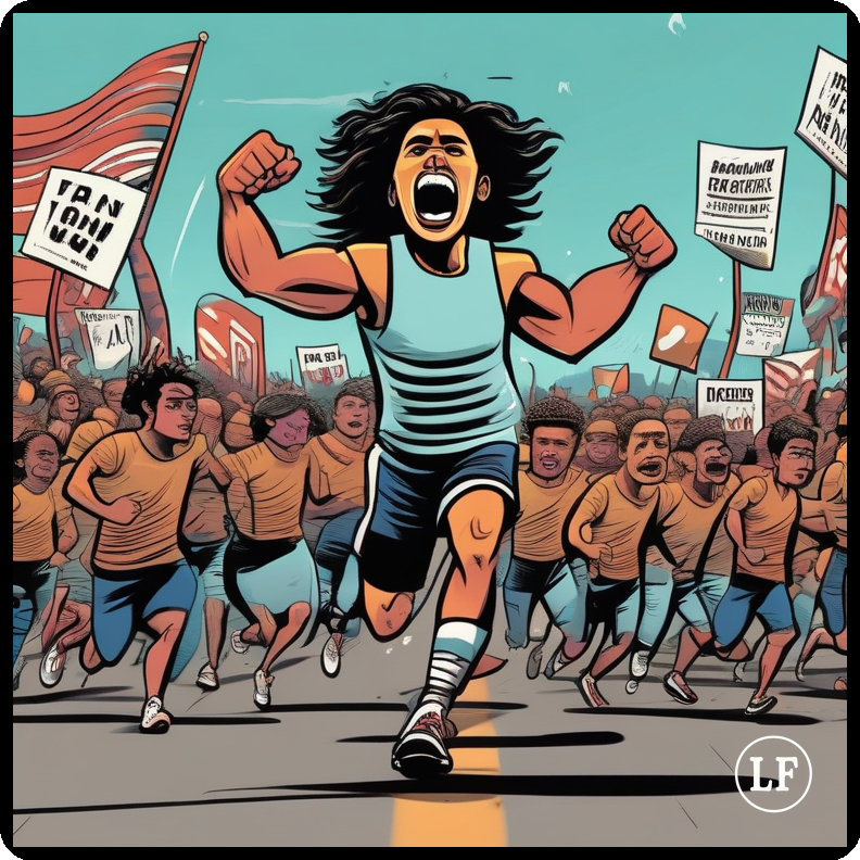 Trans Athlete Shocks World by Existing Freely