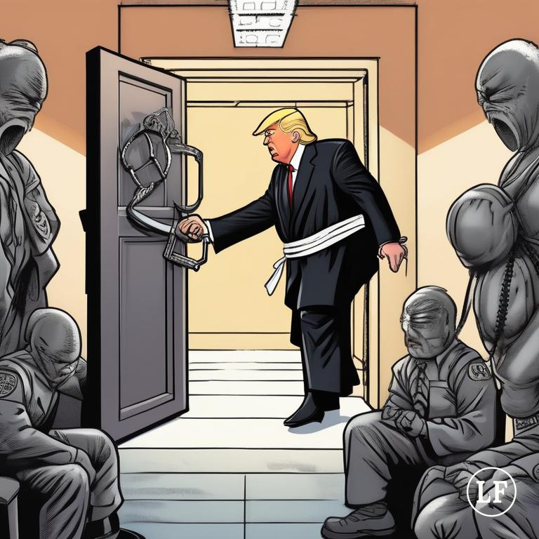 Trump Arrests Self for Clarity