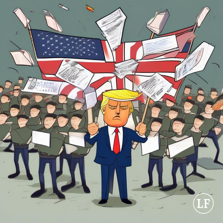 Trump heroically surrenders to international students’ paperwork mightier than sword
