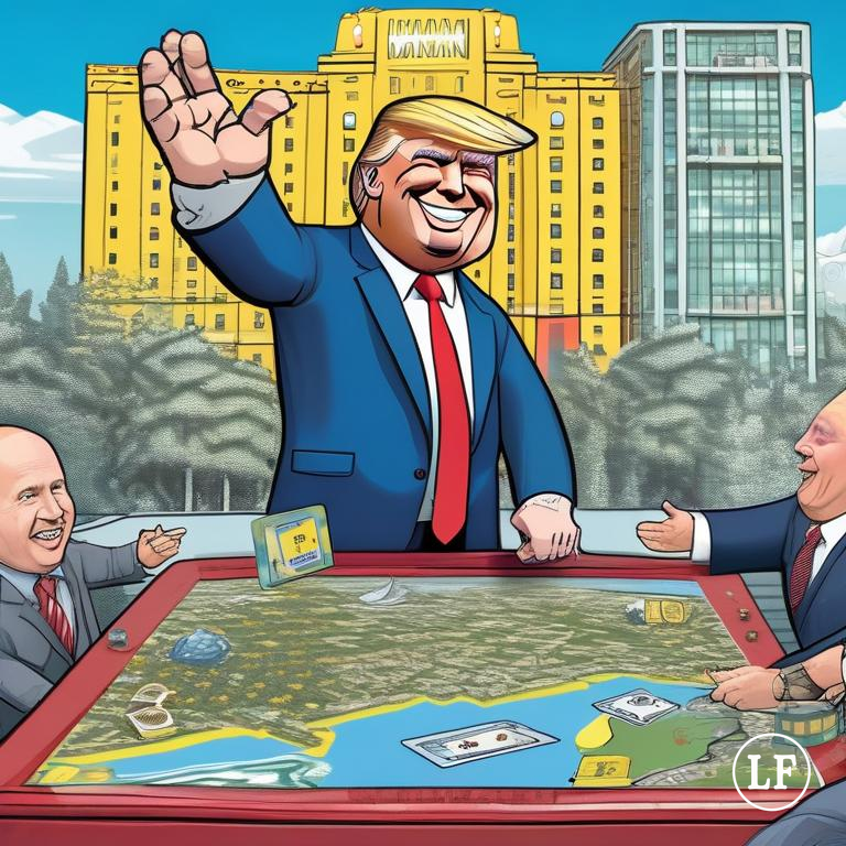Trump Unveils Win-Win Ukraine Peace Plan: Moscow Gets Ukraine, Trump Gets Moscow Trump Tower Annex