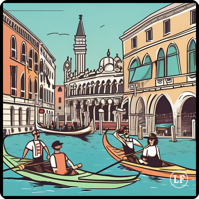 Venice Saved by Giant Rubber Band